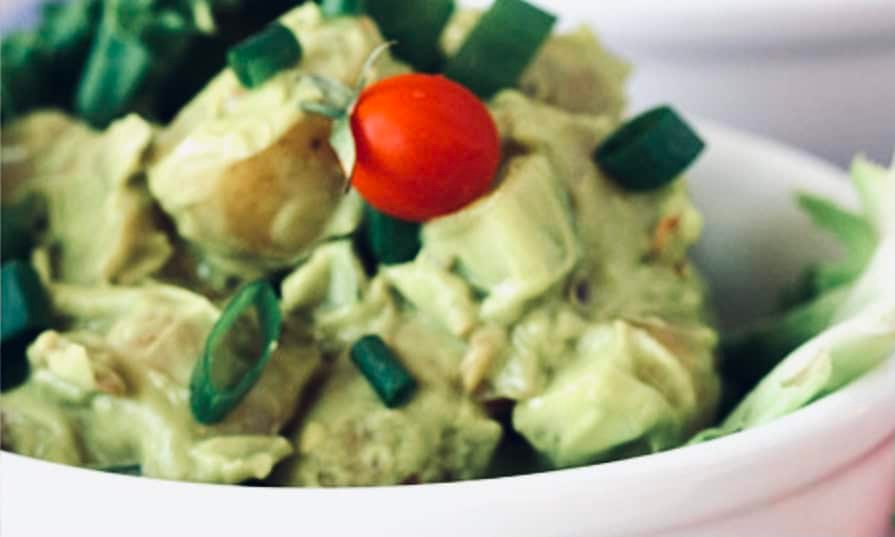 Vegan potato salad