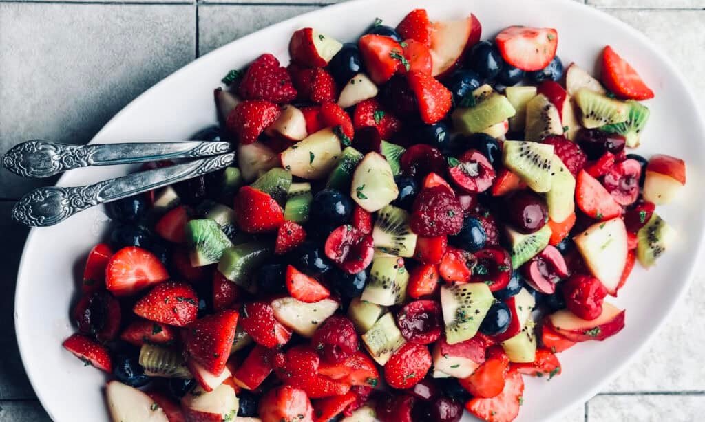 fruit salad vegan picnic ideas