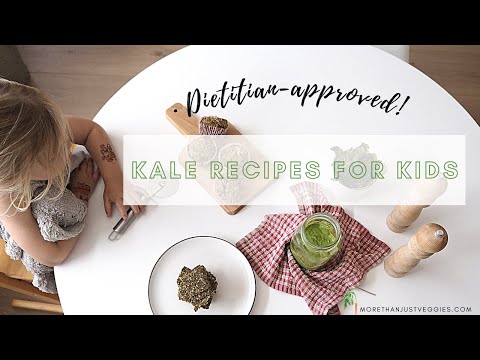 KALE RECIPES FOR KIDS ● Tasty plant-based snacks